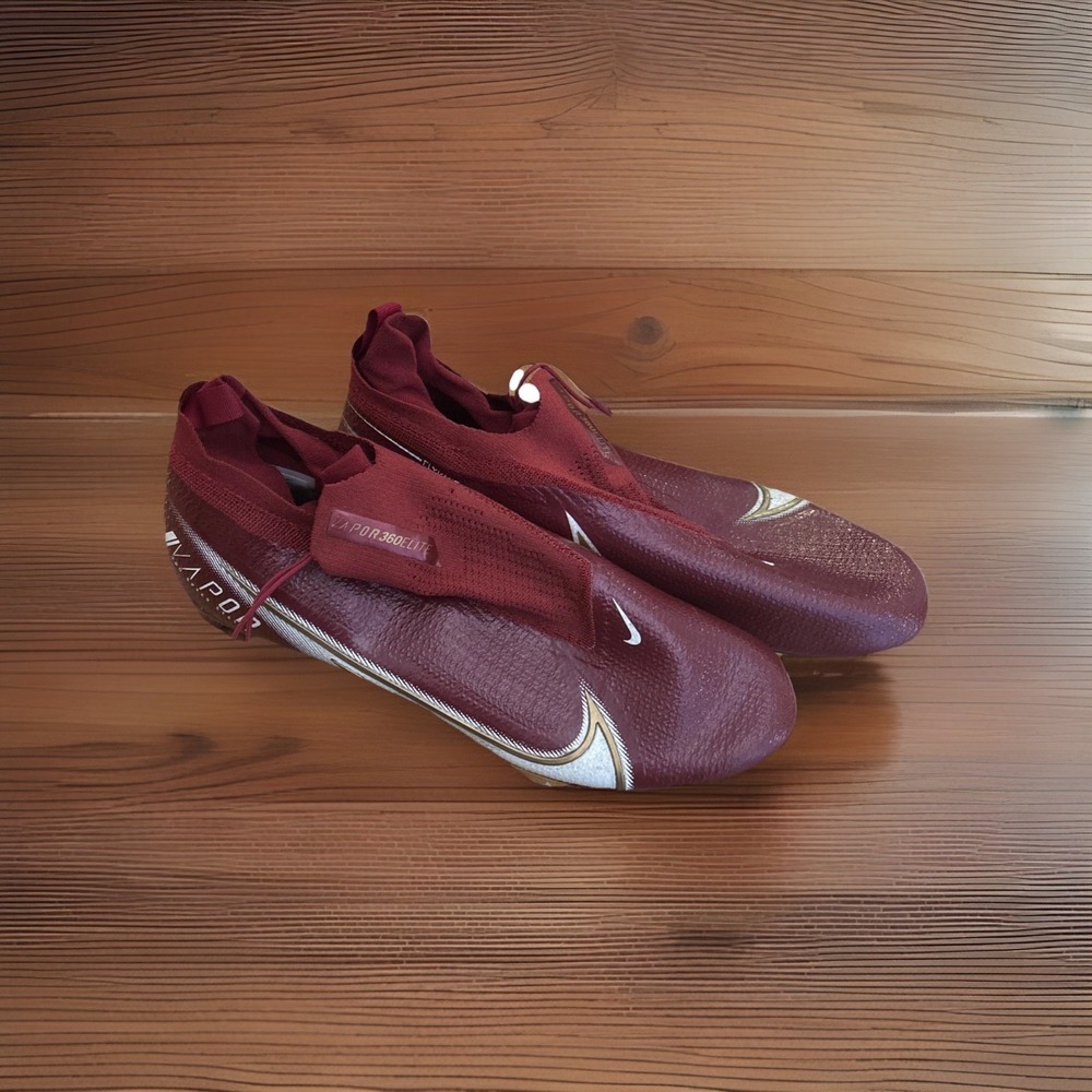 Nike Vapor Edge Pro 360 Mens Sz 13.5 Florida Seminoles FSU Football Cleats‎